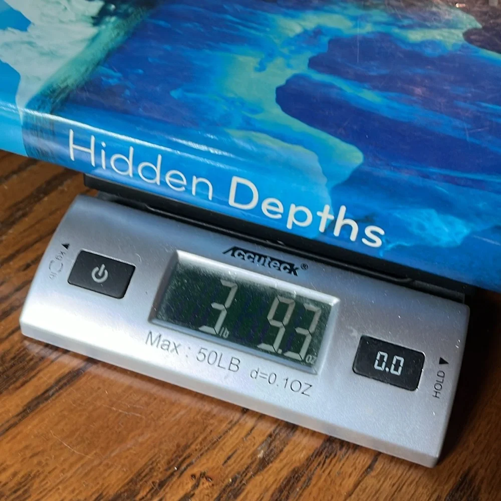 Hidden depths atlas of the oceans hardcover coffee table book 2007